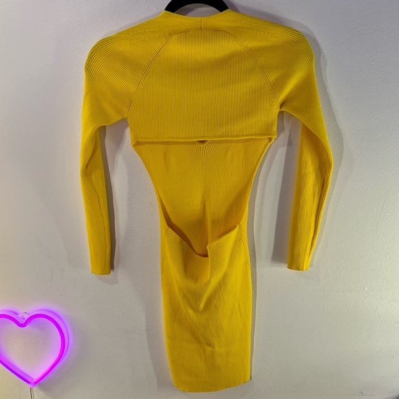 NWT🟡ZARA🟡BODYCON🟡MINI DRESS - Picture 4 of 7